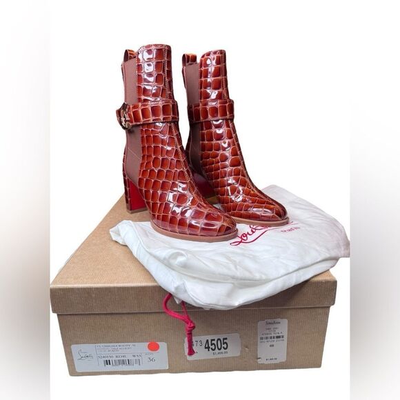 NWT Christian Louboutin Chelsea Boots 70mm (36/6) - Picture 2 of 8